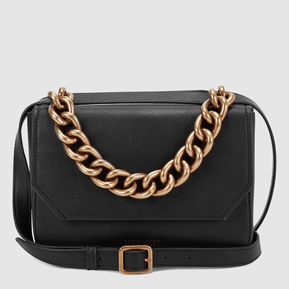 🆕Nine West Black Hazel Crossbody Bag Purse